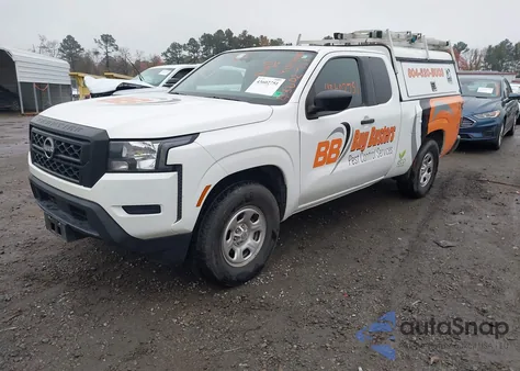 2022 Nissan Frontier King Cab S 4X2 z USA, uszkodzony, nr VIN 1N6ED1CL0NN656583